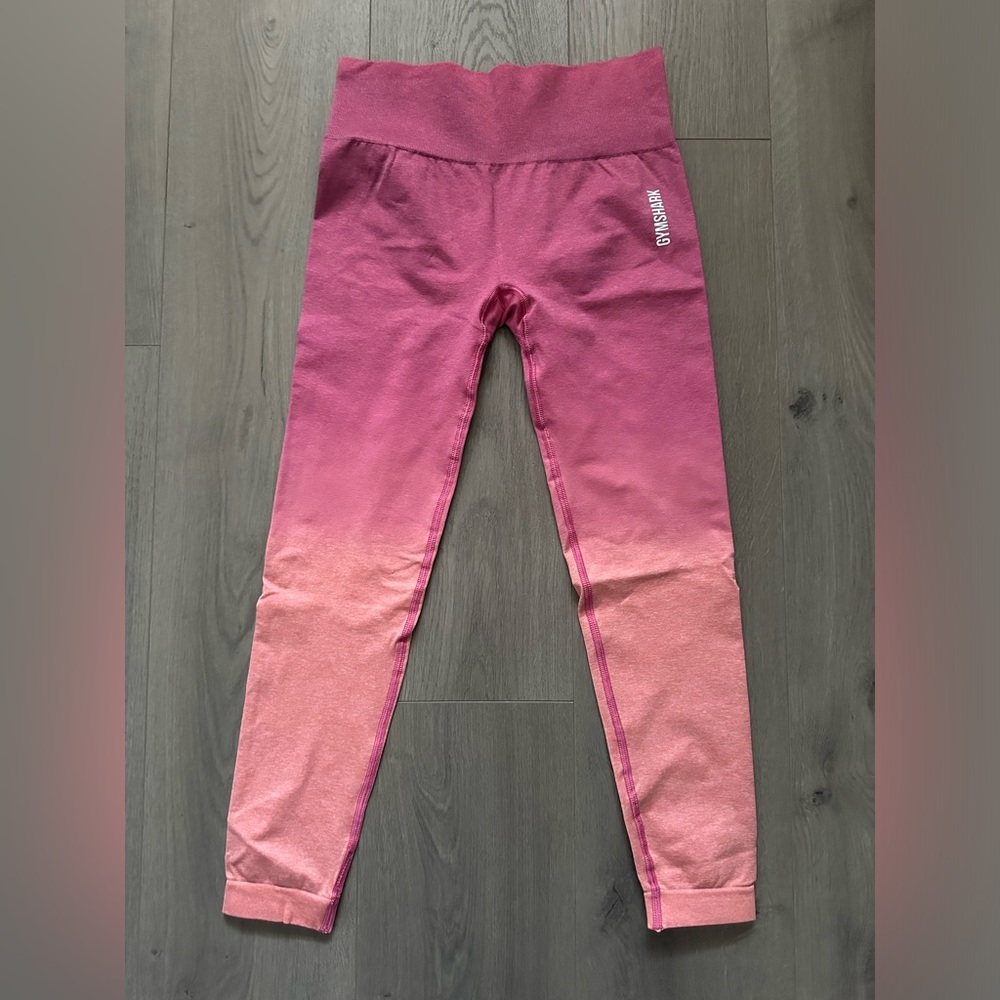 NWOT Gymshark SET Adapt Ombré Seamless - Crop top & Leggings - Medium - Picture 8 of 16
